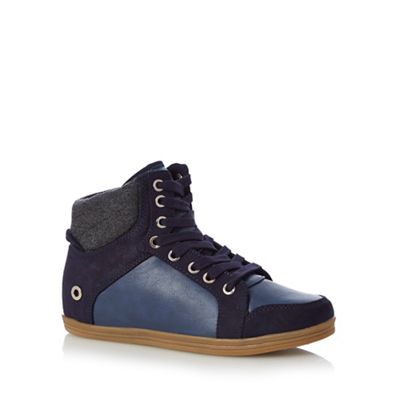 Call It Spring Navy 'Wewien' high-top trainers